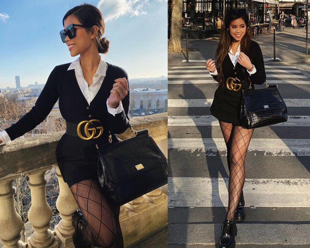 Ngoài cuộc sống sang chảnh, Tiên Nguyễn còn được giới mộ điệu thời trang tán thưởng là một trong những fashionista với gu thời trang sành điệu.