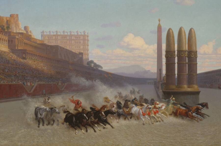 Theo các chuyên gia, rạp xiếc La Mã cổ đại có chiều dài khoảng 280m, chiều rộng khoảng 72m.