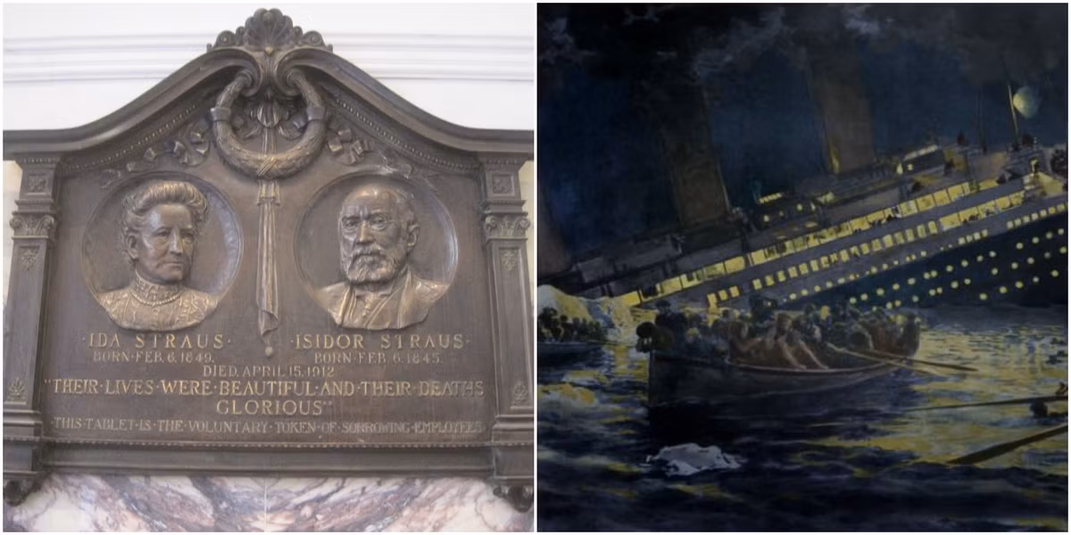 Câu chuyện tình cảm động của bà vợ chồng ông Isido đã truyền cảm hứng cho đạo diễn James Cameron khi thực hiện bộ phim "Titanic" nổi tiếng thế giới.