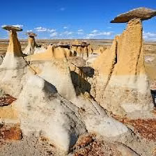 Trong thời gian qua, nhiều chuyên gia, nhà khoa học ghé thăm Ah-Shi-Sle-Pah và thực hiện các nghiên cứu về những "nấm đá" khủng.