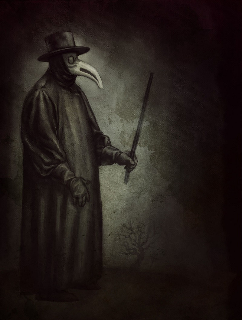 Mặt nạ hình mỏ chim được thiết kế trộn rơm, thảo dược, tinh dầu mà một số loại thuốc. Bác sĩ cũng bôi dầu, sáp khắp người vì tin rằng cách làm này sẽ hiệu quả trong phòng ngừa bệnh dịch hạch.