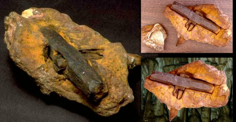 Một phát hiện khảo cổ bí ẩn "đánh đố" giới chuyên gia suốt nhiều năm qua là "búa London". Vào năm 1936, vợ chồng Emma Zadie Hahn và Max Edmond Hahn tình cờ phát hiện hiện vật đó trong lúc đi dạo dọc Red Creek ở thị trấn London, Texas, Mỹ.