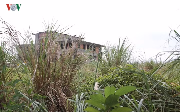 Hiện dự án trở nên hoang tàn đổ nát.