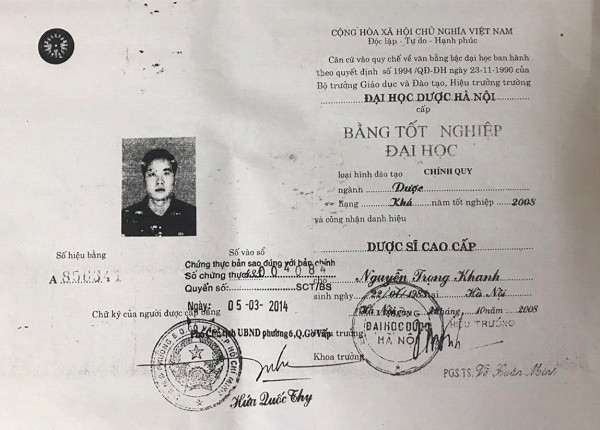 Lanh dao Hiep hoi Chong hang gia Viet Nam dung bang gia?