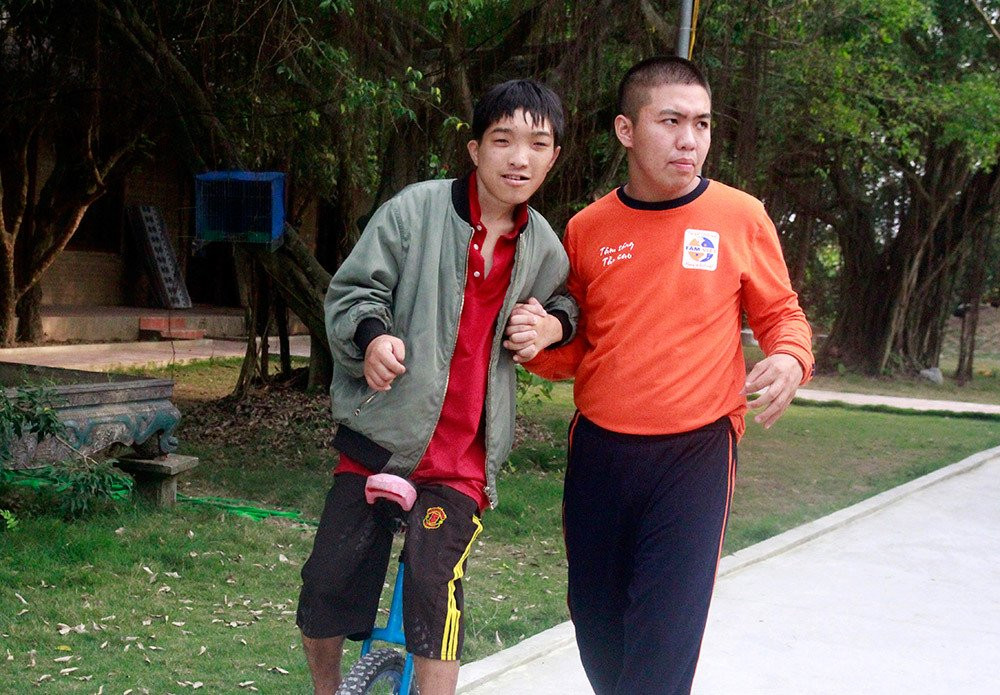 Cô Dung tin rằng, luyện tập nhiều sẽ khiến trẻ bình tĩnh hơn.