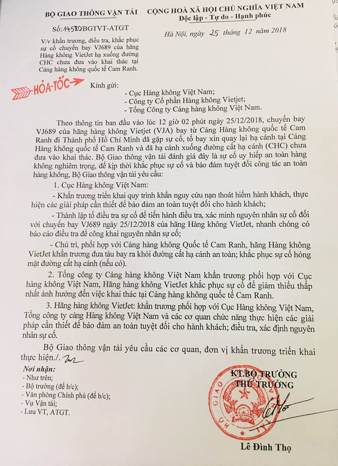 VietJet Air bi giam sat dac biet, buoc dung tang chuyen