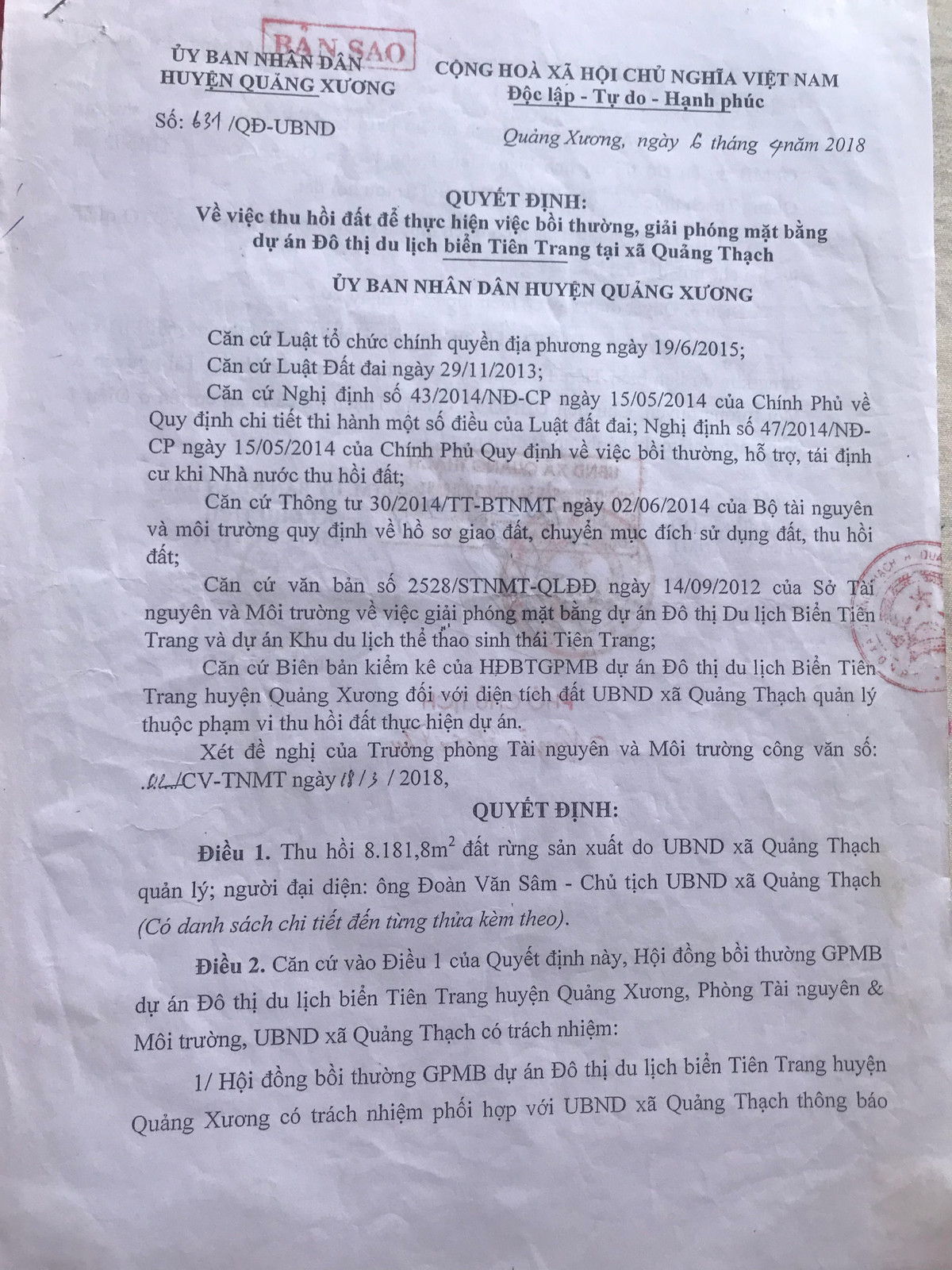 Thanh Hóa xóa rừng phòng hộ làm du lịch: Chính quyền có làm ngơ? - Hình 3 Thanh Hoa xoa rung phong ho lam du lich: Chinh quyen co lam ngo?-Hinh-3