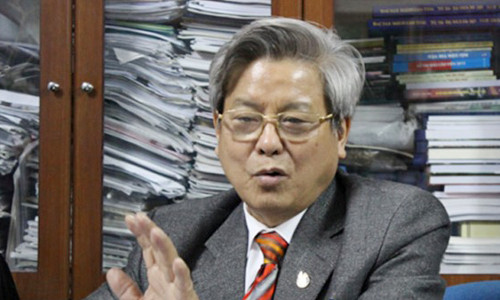 Ông Kim Quốc Hoa - cựu Tổng biên tập báo Người cao tuổi bị khởi tố.