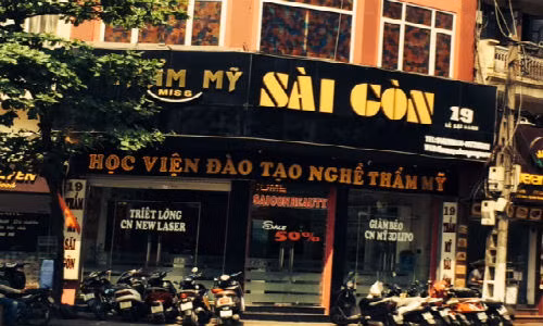 Cty dao tao nghe tham my Sai Gon day nghe 