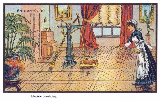 8. Robot dọn nhà tự động.