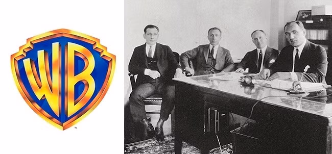  Warner Bros: Logo của hãng Warner Bros nhìn qua tưởng rất đơn giản với hình ảnh một cái khiên và 2 chữ cái tượng trưng cho tên họ những người chủ sở hữu (anh em nhà Warner). Tuy nhiên, nó mang một tầng ý nghĩa khác chứ không hẳn là như vậy. Cha mẹ những ông chủ của Warners là dân di cư từ Nga sang Mỹ, và tên thật của họ là Wonskolaser.