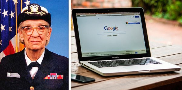 6. Phần mềm máy tính: Grace Hopper là một nhà khoa học máy tính người Mỹ và là đô đốc của Hải quân Hoa Kỳ. Cô đã phát minh ra trình biên dịch dịch ngôn ngữ viết vào mã máy tính. Grace Hopper đặt ra thuật ngữ “lỗi” và “gỡ rối”. Năm 1959, cô tham gia vào việc phát triển một trong những ngôn ngữ lập trình hiện đại đầu tiên - COBOL.