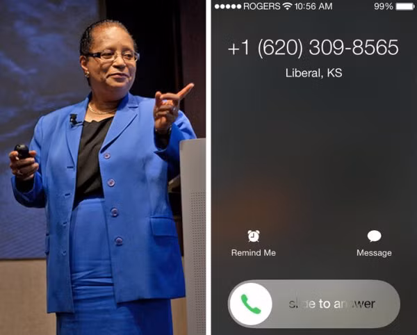 13. ID người gọi, cuộc gọi chờ: Tiến sĩ Shirley Ann Jackson là một nhà vật lý lý thuyết và là người phụ nữ người Mỹ gốc Phi đầu tiên đạt được bằng tiến sĩ. Bà là người đã phát minh ra ID người gọi, cuộc gọi chờ. Nghiên cứu đột phá của Tiến sĩ Shirley Ann Jackson cũng giúp phát minh ra những thứ như fax di động, cáp quang, pin mặt trời, v.v.