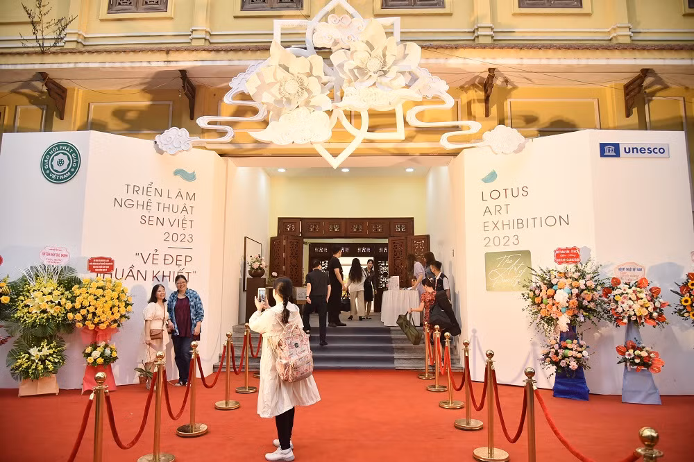 Nghe thuat Sen Viet 2023: Phat huy tinh huong thien trong Phat giao-Hinh-5