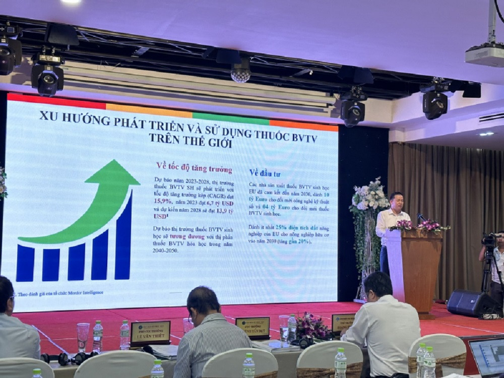 Thuc day ung dung thuoc BVTV sinh hoc ben vung tai Viet Nam