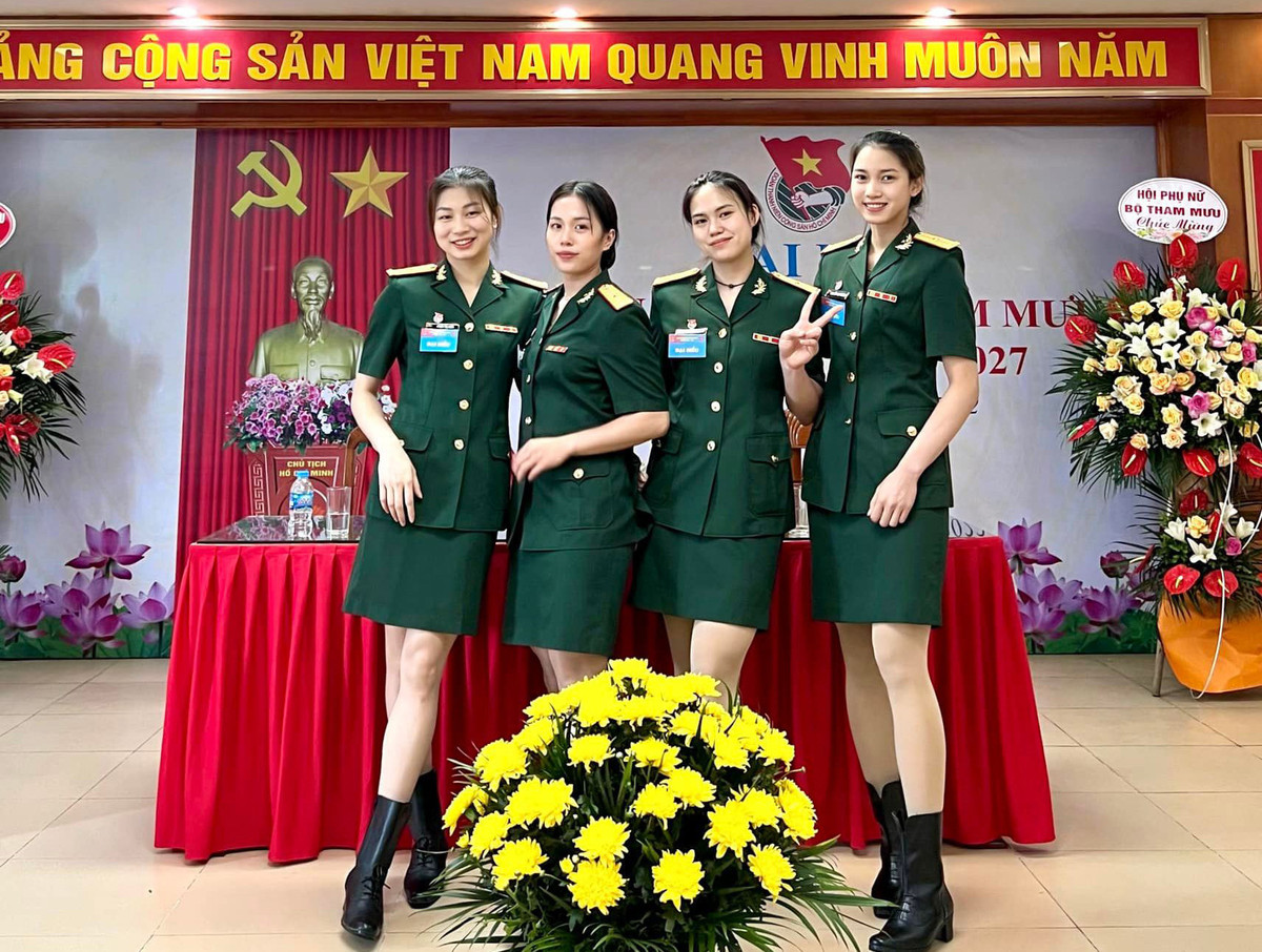 Khoác áo Bộ Tư lệnh Thông tin từ các đội trẻ, Nguyễn Thị Phương nay đã là trụ cột của đội bóng áo lính.