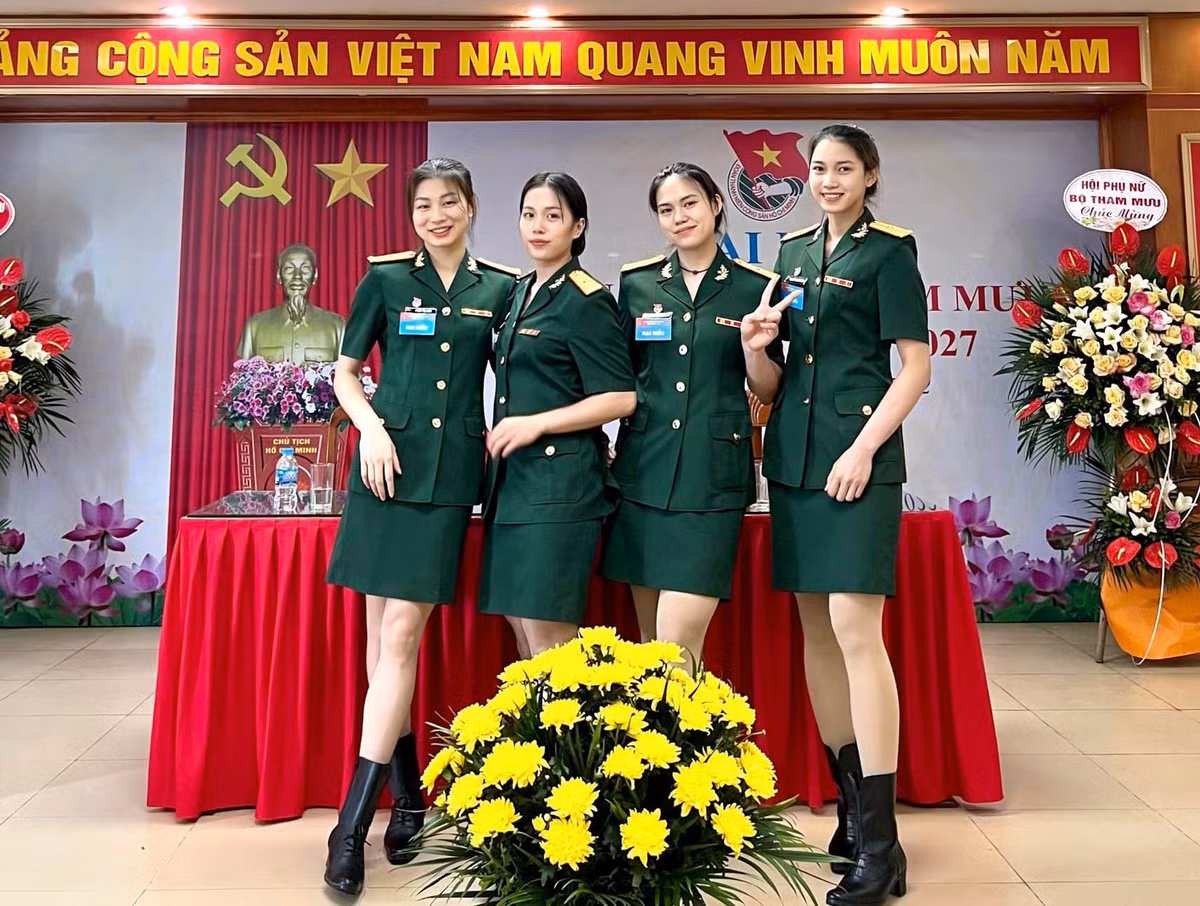 Khoác áo Bộ Tư lệnh Thông tin từ các đội trẻ, Nguyễn Thị Phương nay đã là trụ cột của đội bóng áo lính.