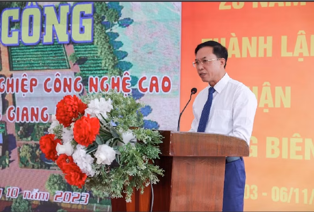 Ha Noi: Khoi cong du an nong nghiep cong nghe cao Long Bien