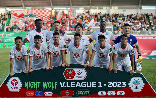 V.League 2023 se la mua giai ban le cua HAGL?