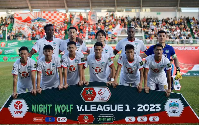 V.League 2023 se la mua giai ban le cua HAGL?