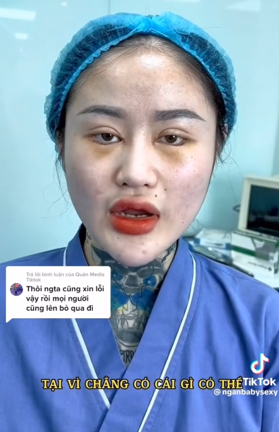 Hotgirl nhan tien de 