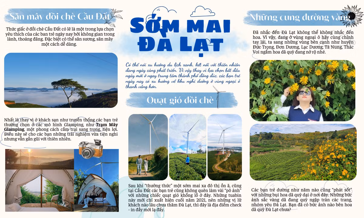 Du lich Da Lat - Ban tre ngay nay di dau, an gi?