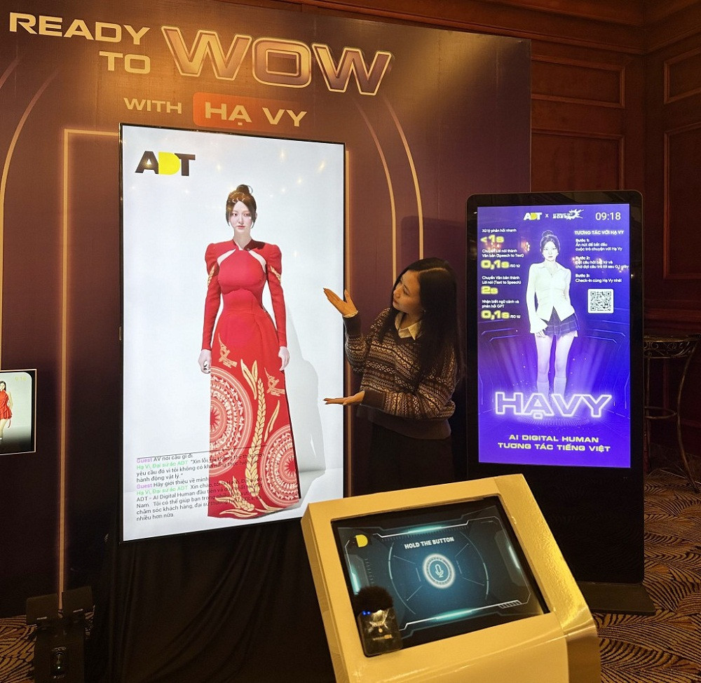 AI Digital Human dau tien cua Viet Nam gay chu y tai Internet Day 2023