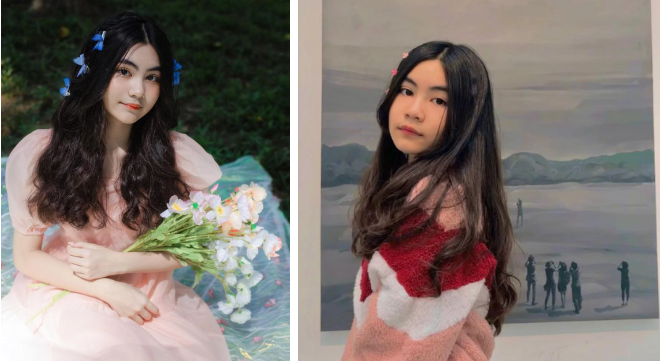 Ngắm nhan sắc của Hạt Dẻ - con gái thứ 2 nhà MC Quyền Linh - Hình 2 Ngam nhan sac cua Hat De - con gai thu 2 nha MC Quyen Linh-Hinh-2