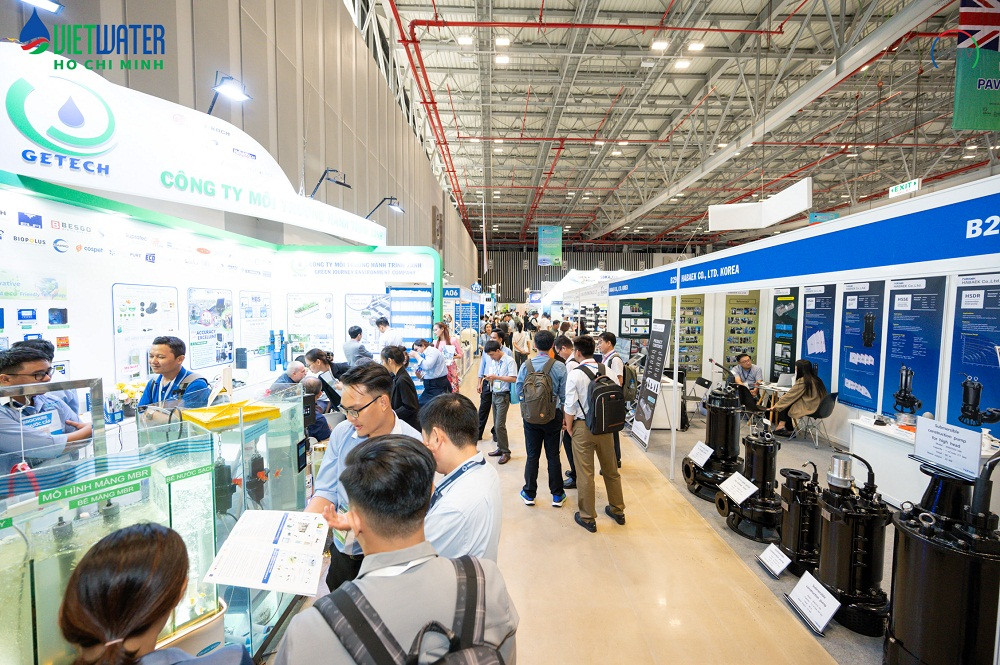 450 doanh nghiệp 25 nước tham gia triển lãm Vietwater 2023 và WETV 2023 - Hình 2 450 doanh nghiep 25 nuoc tham gia trien lam Vietwater 2023 va WETV 2023-Hinh-2