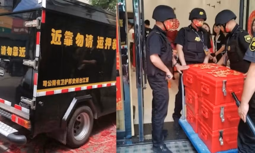 Chu re dung xe boc thep cho hon 1 trieu USD tien sinh le