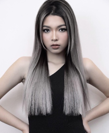  Kiểu tóc Fox (Hồ ly) – Sự tự tin và độc đáo: Phù hợp với tất cả các khuôn mặt. Phần mái dài giúp che khuyết điểm và màu xám khói thể hiện cá tính mạnh mẽ.