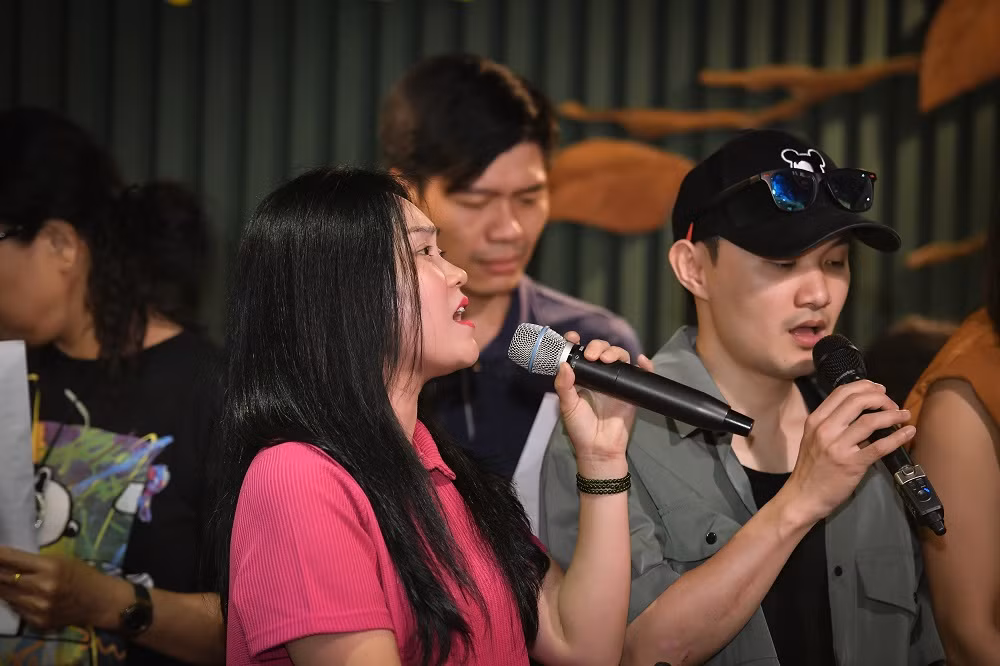 Cac nghe si da san sang noi dai 