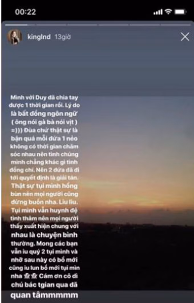 Biet con gai chia tay, bo streamer Linh Ngoc Dam hanh dong la-Hinh-2