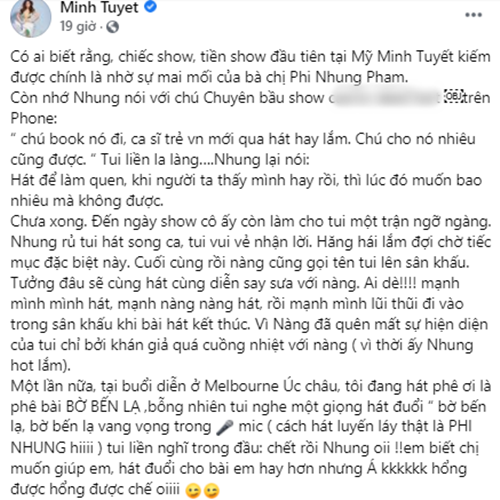 Bi mang gia tao tiec thuong Phi Nhung, em gai Cam Ly dap tra