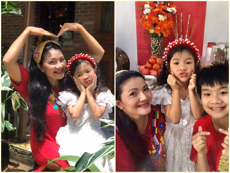 “Khi về quê, chúng tha hồ chạy nhảy, hít thở bầu không khí trong lành. Chúng lội suối, vô rừng, biết thêm được nhiều loại cây, phân biệt được rắn nào độc, rắn nào lành. Chúng đã rèn luyện được kỹ năng sống mà hồi ở phố thị không có được”, Kiều Trinh chia sẻ trên Thể thao văn hóa.