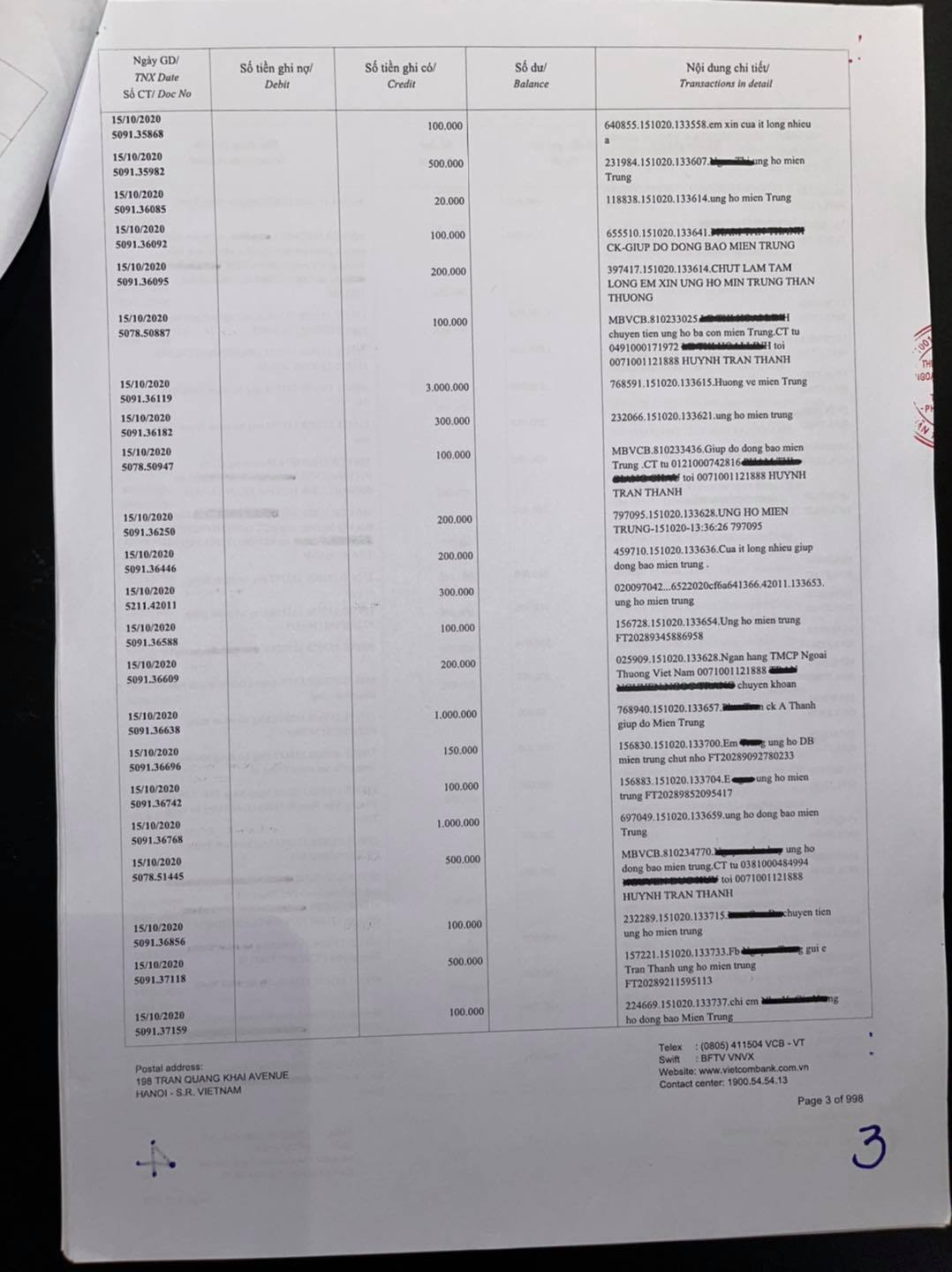 MC Tran Thanh cong khai chi tiet sao ke tu thien-Hinh-5