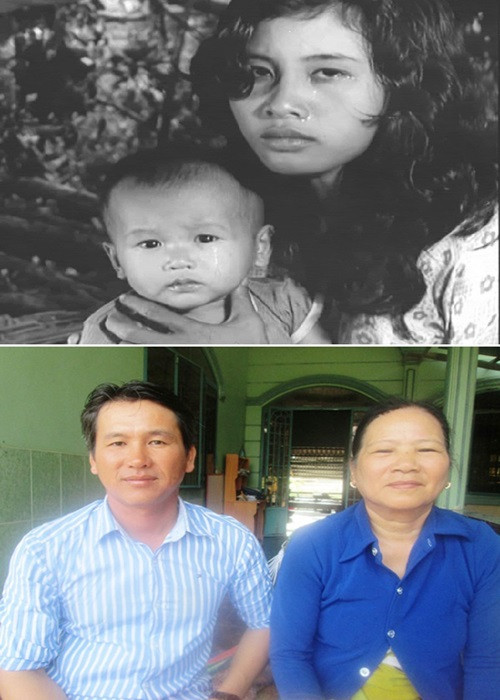 Bà Trương Thị Thu, mẹ ruột Thuận chia sẻ trên Thanh niên, đạo diễn Hồng Sến giấu cảnh quay Thuận té sông hay bị dìm xuống nước bởi sợ bà không cho con diễn cảnh thật. “Tôi nhớ hôm đó bác Tư nói tạm ngưng quay nên tôi kiếm chỗ nằm thiu thiu ngủ, bất chợt có mấy cô hớt hải chạy tới la con chị đoàn làm phim bỏ vào bao nylon dìm xuống nước kìa. Tôi hoảng vía nên lật đật chạy lại điểm quay thì bác Tư đã cho quay lại cảnh dìm Thuận lần thứ hai vì lần trước diễn vẫn chưa đạt. Thấy con bị dìm nước, tôi nóng quá nên la um sùm. Sau đó sợ con bị dìm nước nữa nên tôi đeo theo đoàn phim kè kè”, bà Thu kể. Ảnh: Zing