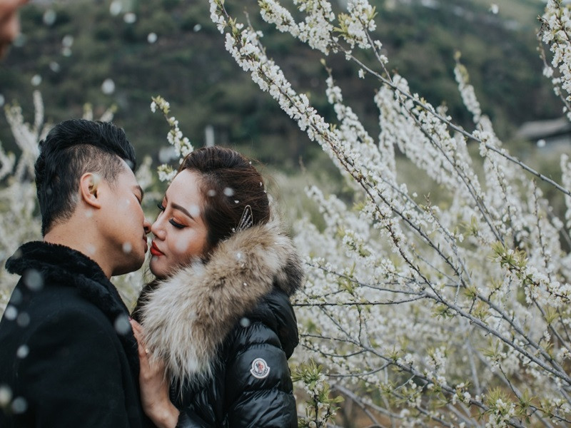 Trước khi ly hôn, Lâm Vũ và Huỳnh Tiên từng gây xôn xao khi chỉ sau 1 tuần quen biết đã có ý định kết hôn, 3 tháng sau thì làm đám cưới. Ảnh: Thế giới điện ảnh