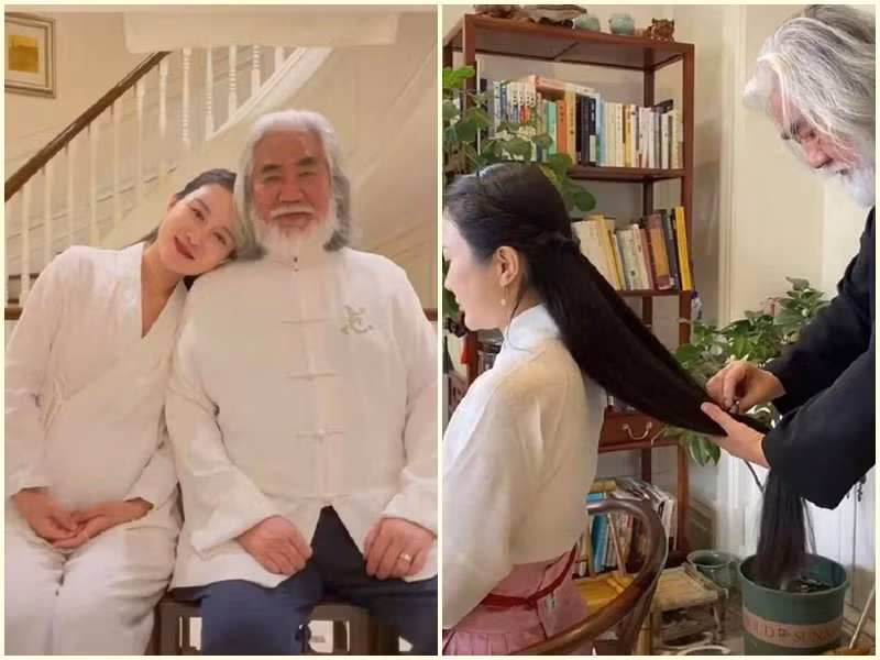 Trương Kỷ Trung và vợ hai chính thức về chung nhà từ tháng 3/2017 nhưng đến năm 2020 nam đạo diễn mới xác nhận thông tin tái hôn. Ảnh: Giao thông