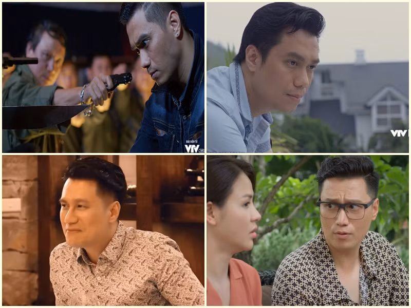 Trong “Người phán xử”, Việt Anh vào vai Phan Hải - con trai Phan Quân. Sau vai diễn này, anh tiếp tục gây ấn tượng khi đóng “Sinh tử”, “Mê cung”, "Hướng dương ngược nắng". Việt Anh ly hôn lần 2 năm 2019. Cũng trong năm 2019, nam diễn viên quyết định dao kéo gương mặt nhưng bị chê nhiều hơn khen. Ảnh: VTV