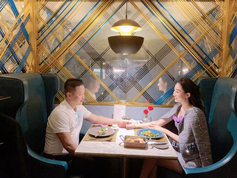 Trà My có cuộc sống sang chảnh sau khi kết hôn.