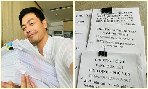 MC Phan Anh mong bi “soi” that ky sao ke tu thien