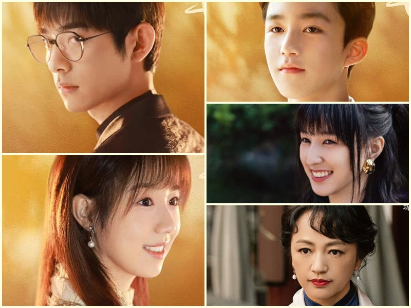 Ngoài Bạch Lộc và Nhậm Gia Luân, “Một đời một kiếp” còn có sự tham gia diễn xuất của Thử Sa, Vương Thụy Vân, Lưu Nhược Cốc, Vương Duyệt Y, La Hải Quỳnh. Ảnh: Harper's Bazaar Vietnam