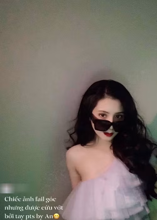 Nhan sắc mẹ bỉm sữa của Thiên An được nhiều người khen ngợi.