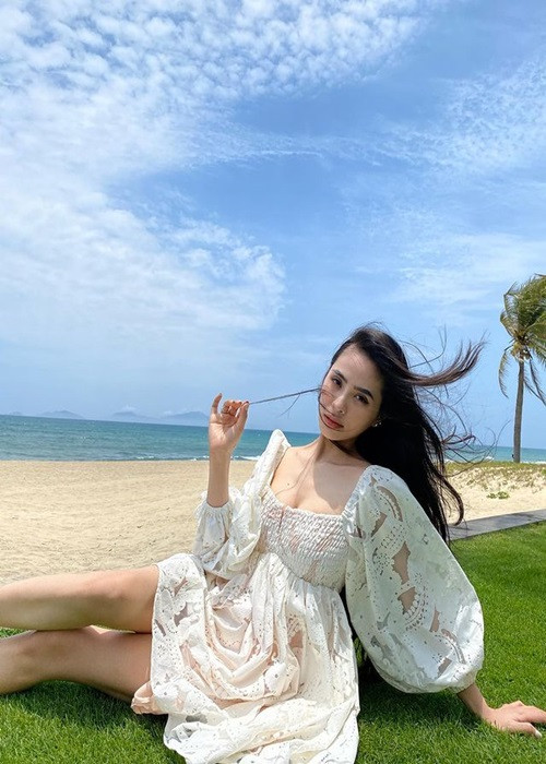 Mối quan hệ giữa Kiều Anh và gia đình chồng rất tốt đẹp.