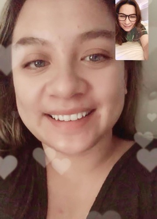 Từ Mỹ, Wendy luôn nhắn mẹ giữ sức khỏe để em yên tâm làm việc. Ngoài ra, con gái của Phi Nhung cũng trấn an mẹ rằng em tự chăm sóc bản thân.