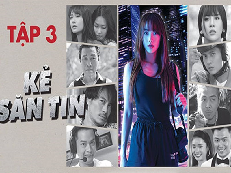 Năm 2020, tập 3 của web-drama “Kẻ săn tin” bị Youtube gỡ xuống vì nội dung được cho là có yếu tố bạo lực, khủng bố. Chính vì vậy, Minh Hằng và ê-kíp đã phải chỉnh sửa lại tập 3 cho phù hợp. Ảnh: Người đưa tin