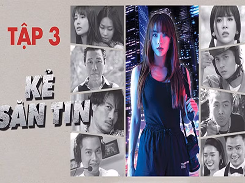 Năm 2020, tập 3 của web-drama “Kẻ săn tin” bị Youtube gỡ xuống vì nội dung được cho là có yếu tố bạo lực, khủng bố. Chính vì vậy, Minh Hằng và ê-kíp đã phải chỉnh sửa lại tập 3 cho phù hợp. Ảnh: Người đưa tin