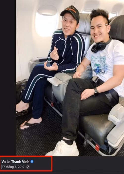 Phía Thành Vinh phủ nhận tin đồn đón bố về Mỹ. Cụ thể, trên trang cá nhân, anh chia sẻ lại bài đăng của anh vào tháng 5/2019, cũng chính là bức ảnh khiến dư luận xôn xao.