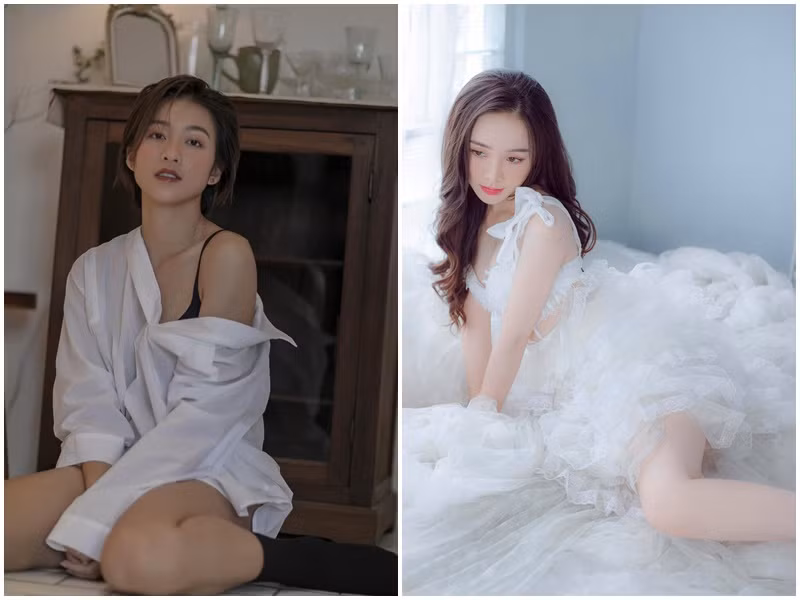 Quỳnh Kool sinh năm 1995, hơn Khả Ngân 2 tuổi. Cả hai nữ diễn viên đều trẻ trung, xinh đẹp.